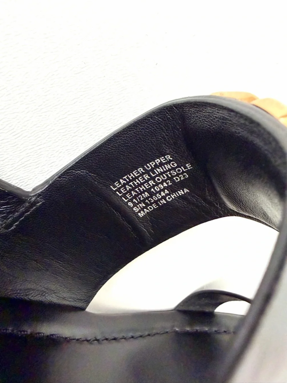 TORY BURCH | Eleanor 55mm Black Leather Logo Block Heel Slingback Sandals 9.5